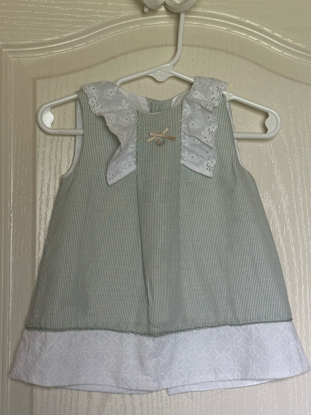Yoedu Spanish Linen Eyelet Dress 9